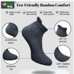 Generic 4_Pair Set Unisex Casual Cotton Printed Ankle Length Socks (Multicolor) - Image 3