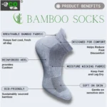 Generic 4_Pair Set Unisex Casual Cotton Printed Ankle Length Socks (Multicolor) - Image 5