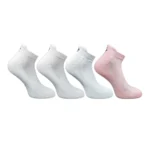 Multicolor Unisex Cotton Printed Ankle Length Socks 4 Pair Set