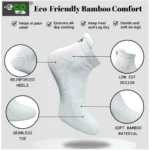 Generic 4_Pair Set Unisex Casual Cotton Printed Ankle Length Socks (Multicolor) - Image 3