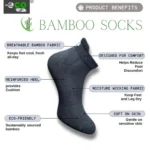 Generic 4_Pair Set Unisex Casual Cotton Printed Ankle Length Socks (Multicolor) - Image 5