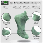 Generic 4_Pair Set Unisex Casual Cotton Printed Ankle Length Socks (Multicolor) - Image 3