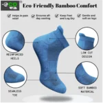 Generic 4_Pair Set Unisex Casual Cotton Printed Ankle Length Socks (Multicolor) - Image 3