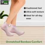 Generic 4_Pair Set Unisex Casual Cotton Printed Ankle Length Socks (Multicolor) - Image 2