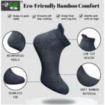 Generic 4_Pair Set Unisex Casual Cotton Printed Ankle Length Socks (Multicolor) - Image 3