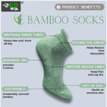 Generic 4_Pair Set Unisex Casual Cotton Printed Ankle Length Socks (Multicolor) - Image 5