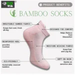 Generic 4_Pair Set Unisex Casual Cotton Printed Ankle Length Socks (Multicolor) - Image 4