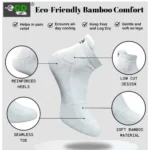 Unisex Ankle Socks - Angle 3