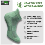 Generic 4_Pair Set Unisex Casual Cotton Printed Ankle Length Socks (Multicolor) - Image 4