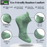 Generic 4_Pair Set Unisex Casual Cotton Printed Ankle Length Socks (Multicolor) - Image 3