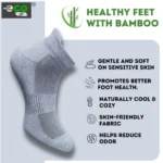 Generic 4_Pair Set Unisex Casual Cotton Printed Ankle Length Socks (Multicolor) - Image 4