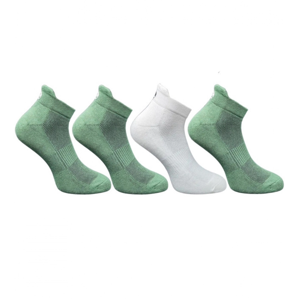 Multicolor Unisex Cotton Printed Ankle Length Socks Set