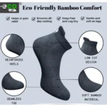 Generic 4_Pair Set Unisex Casual Cotton Printed Ankle Length Socks (Multicolor) - Image 3