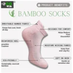 Generic 4_Pair Set Unisex Casual Cotton Printed Ankle Length Socks (Multicolor) - Image 5