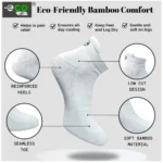 Generic 4_Pair Set Unisex Casual Cotton Printed Ankle Length Socks (Multicolor) - Image 3