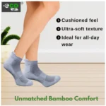 Generic 4_Pair Set Unisex Casual Cotton Printed Ankle Length Socks (Multicolor) - Image 2