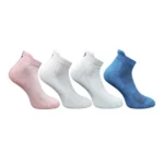 Multicolor Unisex Cotton Printed Ankle Length Socks Set