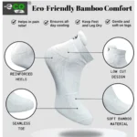 Generic 4_Pair Set Unisex Casual Cotton Printed Ankle Length Socks (Multicolor) - Image 3