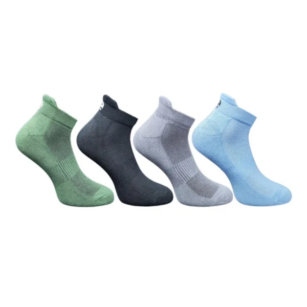 Multicolor Unisex Cotton Printed Ankle Length Socks Set