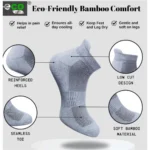 Generic 4_Pair Set Unisex Casual Cotton Printed Ankle Length Socks (Multicolor) - Image 2