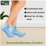 Generic 4_Pair Set Unisex Casual Cotton Printed Ankle Length Socks (Multicolor) - Image 3