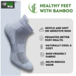 Generic 4_Pair Set Unisex Casual Cotton Printed Ankle Length Socks (Multicolor) - Image 4