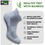 Generic 4_Pair Set Unisex Casual Cotton Printed Ankle Length Socks (Multicolor) - Image 5