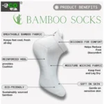 Generic 4_Pair Set Unisex Casual Cotton Printed Ankle Length Socks (Multicolor) - Image 5