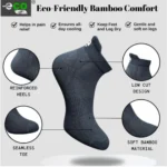 Generic 4_Pair Set Unisex Casual Cotton Printed Ankle Length Socks (Multicolor) - Image 2