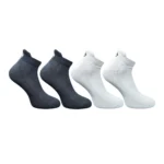Set of 4 Multicolor Unisex Cotton Ankle Length Socks