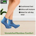 Generic 4_Pair Set Unisex Casual Cotton Printed Ankle Length Socks (Multicolor) - Image 3