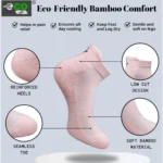 Generic 4_Pair Set Unisex Casual Cotton Printed Ankle Length Socks (Multicolor) - Image 3