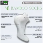 Generic 4_Pair Set Unisex Casual Cotton Printed Ankle Length Socks (Multicolor) - Image 5