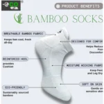 Generic 4_Pair Set Unisex Casual Cotton Printed Ankle Length Socks (Multicolor) - Image 5