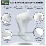 Generic 4_Pair Set Unisex Casual Cotton Printed Ankle Length Socks (Multicolor) - Image 3