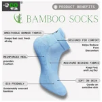 Generic 4_Pair Set Unisex Casual Cotton Printed Ankle Length Socks (Multicolor) - Image 5