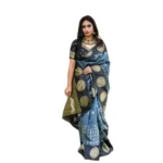 Women's Lichi Silk Printed Saree