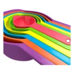 Generic Pack of 4_Colorful Measuring Cup Spoon Set Stackable Kitchen Measuring Cups (Color: Assorted ) - Image 4