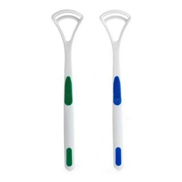 Plastic Double Edged Tongue Cleaner