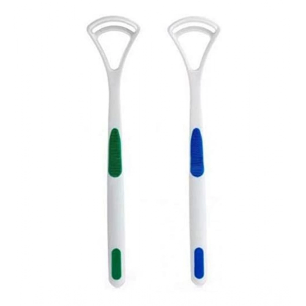 Plastic Double Edged Tongue Cleaner