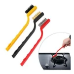 Generic Pack Of 3_Small Wire Brush Set for Cleaning And Rust Removal (Color: Assorted ) - Image 2