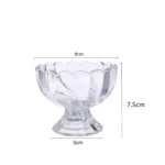 Generic Unbreakable Plastic Dessert And Ice Cream Bowls – Set of 6 for Serving Salad, Fruits And More (Color: Assorted ) - Image 2