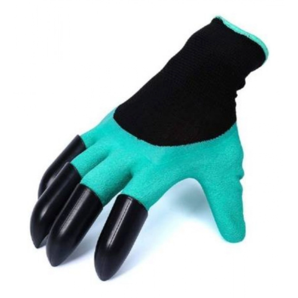 Assorted heavy duty gardening gloves with claws for digging