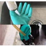 Generic Pack Of 2_Heavy Duty Garden And Farming Gloves – Durable Protective Gloves (Color: Assorted ) - Image 2