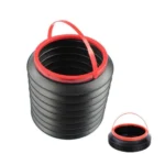 Pack of 3 Assorted Foldable Portable Dustbins