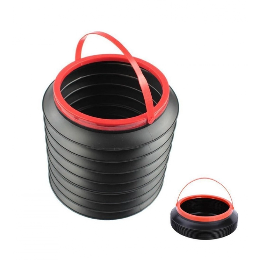 Pack of 3 Assorted Foldable Portable Dustbins