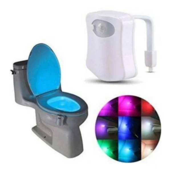 Pack of 2 Motion Sensor LED Toilet Bowl Night Lights
