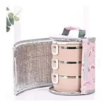 Round Travel Lunch Bag - Angle 3