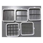 Generic Stainless Steel Multifunction Vegetable Cutter Chipser Manual Quick Dicer Fruit Slicer Non-Skid Base Slicer and Cutter Grater (Color: Assorted ) - Image 2