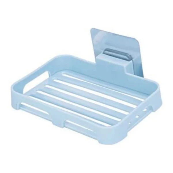 Pack of 5 assorted magic sticker wall-mount soap holders